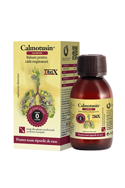 Dacia Plant Calmotusin cu Stevie Dbtix Sirop 100ml