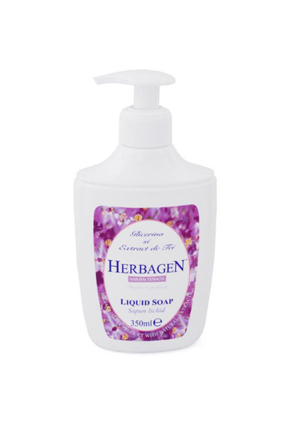 Herbagen Sapun Lichid cu Glicerina si Extract de Tei Herbagen, 350 ml