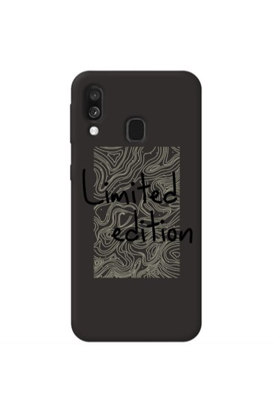 Other Samsung A40 Limited Edition Black Colored Silicone TPU Θήκη
