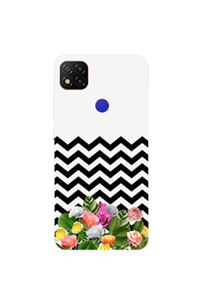 Other Xiaomi Redmi 9c Arow patern Black Colored Silicone TPU Θήκη