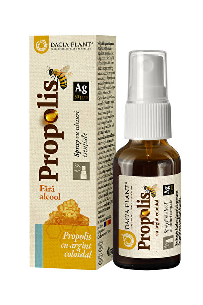 Dacia Plant Propolis cu Argint Coloidal fara Alcool Spray 20ml