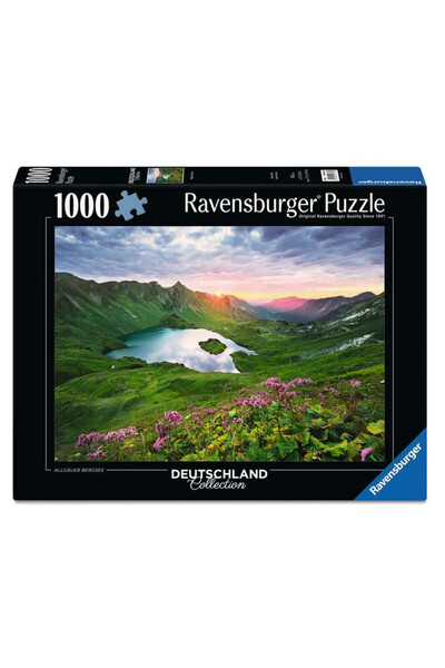 RAVENSBURGER puzzle 1000 piese - Lacul montan Allgäu (12001768)