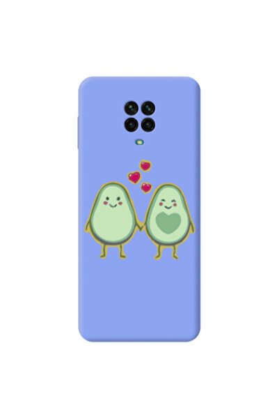 Other Xiaomi Redmi Note 9 Pro Avocados Light Purple Colored Silicone TPU Θήκη