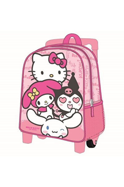 MC Micostore Hello Kitty 3D kindergarten bag, 25cm, 1 compartment, troller ty...