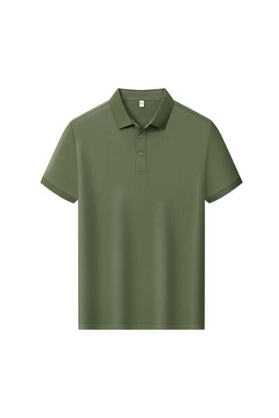 New Performance New Arw98295 Seri̇ntutan--High Quality Snap Button Polo Colla...