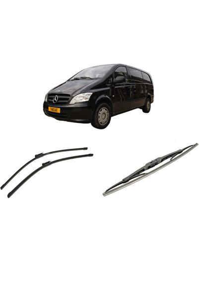Bosch Set de 3 ștergătoare MERCEDES-BENZ VITO / MIXTO Van (W639) din 2003-201...