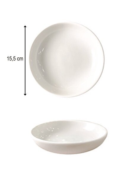 rinart Set of 6 Valencia Deep Plates 15.5cm Cream