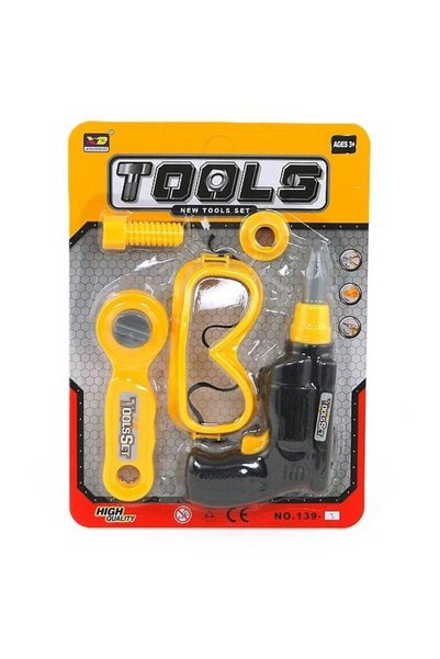 OEM Set de unelte ADAR pentru copii 3+, 28,5x21x3,5cm - joc creativ