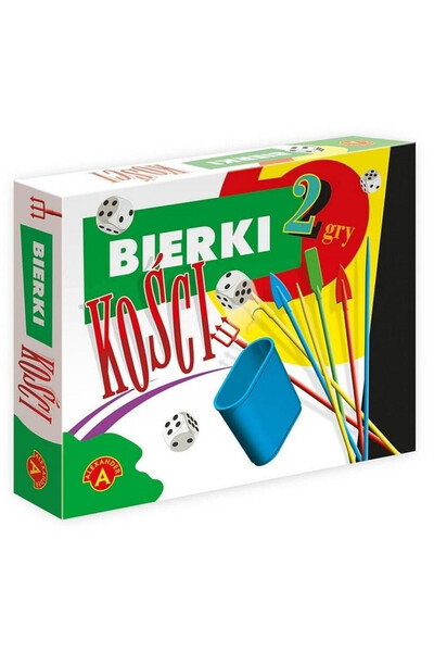 OEM Set de Jocuri ALEX: Mikado și Zaruri - Divertisment pentru Copii 5+