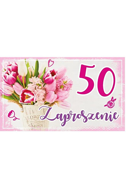 OEM Invitații pentru a 50-a aniversare 10 bucăți. + plicuri Armin Style 165x1...