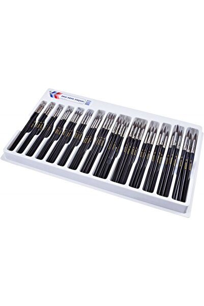MC Micostore Pensula BR-247, varf rotund, nr. 00-12, pictura cu acuarele, set...