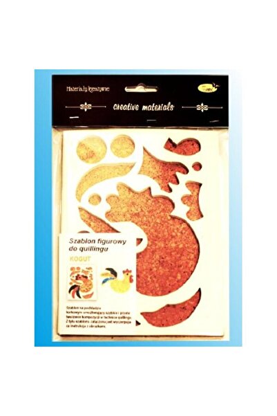 Galeria Hobby Set sablon pentru quilling Kogut, Galeria Hobby, 14,5x19cm