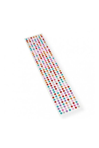 POLSIRHURT Cristale autoadezive colorate 6 mm decorative
