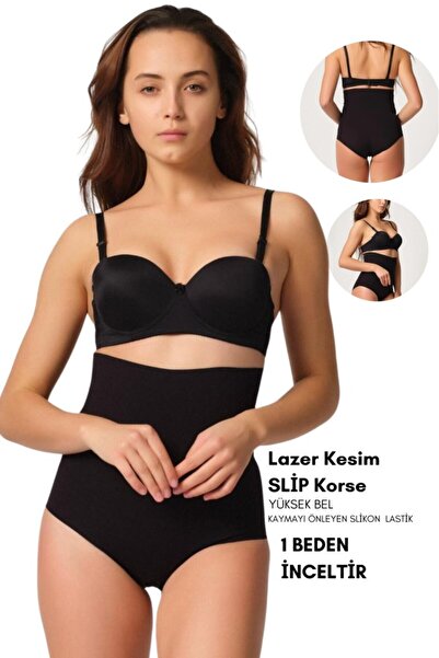 ARMİLLİA DİMODA Women's Laser Cut High Waist Slip Corset |   1 Size and Reple...