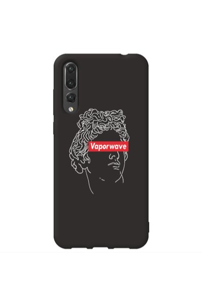 Other Huawei P20 Pro Vaporwave Black Colored Silicone TPU Θήκη
