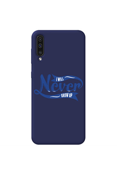 Other Samsung A70 I Will Never Grow Up Dark blue Colored Silicone TPU Θήκη