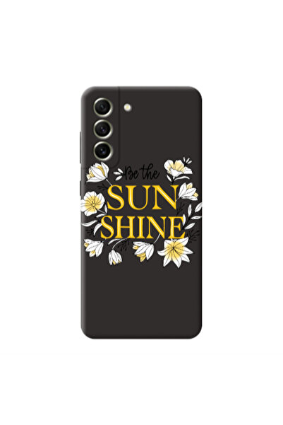 Other Samsung S21 Sun Shine Black Colored Silicone TPU Θήκη