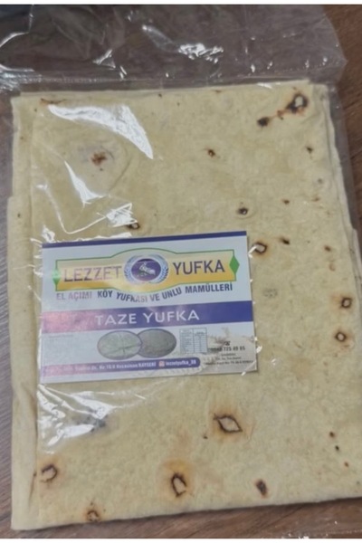 LEZZET YUFKA Geleneksel köy yufkası 1adet yufka