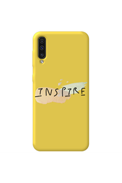 Other Samsung A70 Inspire Yellow Colored Silicone TPU Θήκη