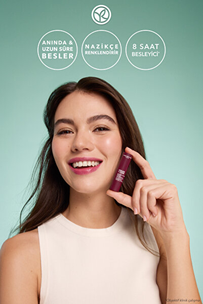 Yves Rocher CC Nemlendirici Tinted Dudak Balsamı - Mürdüm