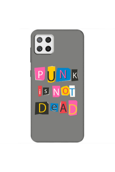 Other Samsung A22 5G Punk is not Dead Grey Colored Silicone TPU Θήκη