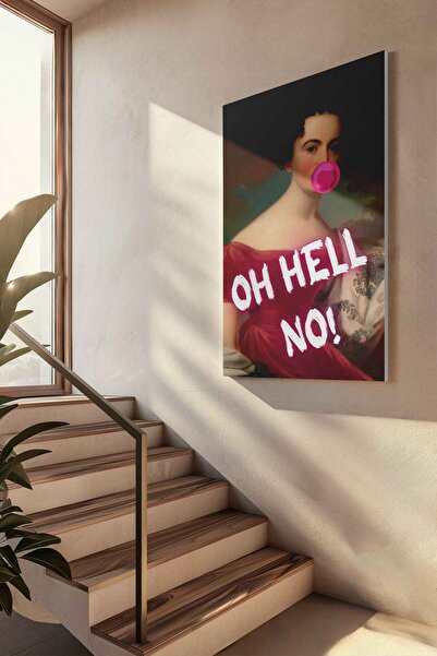 INNOVI Oh hell no! Canvas