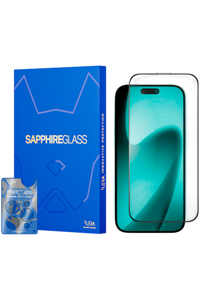 iLera Sapphire Ultra Glass 2.0 Screen Protector for iPhone 17 Pro (Transparent)