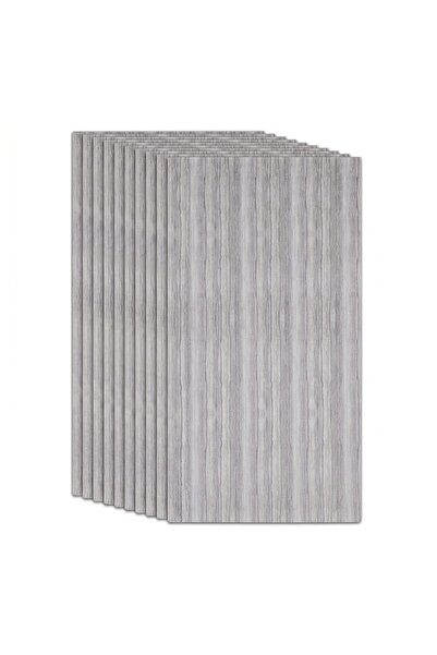 NEXTLY Panouri decorative din ipsos 60x120 cm, Gri deschis, 10 bucăți, 7,2 m²