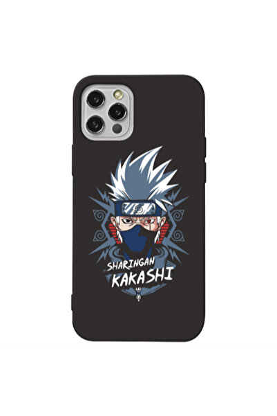 Other Apple iPhone 12 Pro Max Anime Mangoo Black Colored Silicone TPU Θήκη