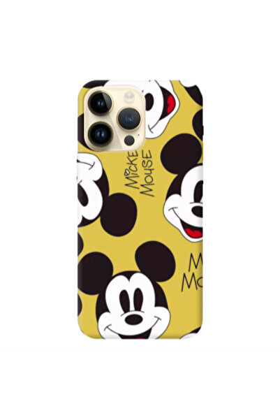 Other Apple iPhone 13 Pro Max Mickey Mouse Yellow Colored Silicone TPU Θήκη