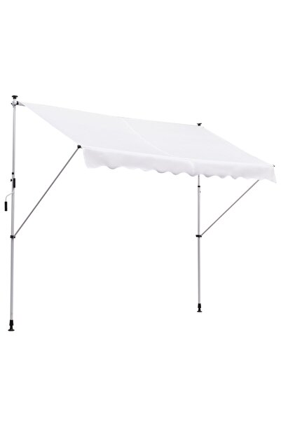 OEM Copertină de perete cu stâlpi de susținere Re-Bloom, aluminiu/metal/polie...