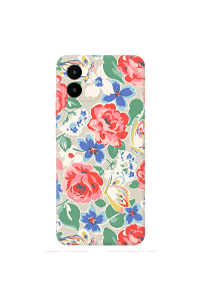 Other Xiaomi REDMI A2 Lady roses Transparent Silicone TPU Θήκη