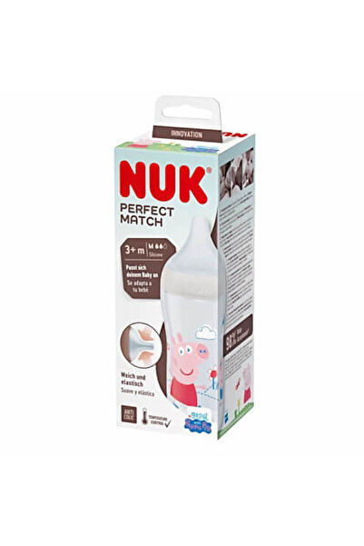Nuk | Perfect Match Peppa Pig Πλαστικό Μπιμπερό 3m+ | 260ml