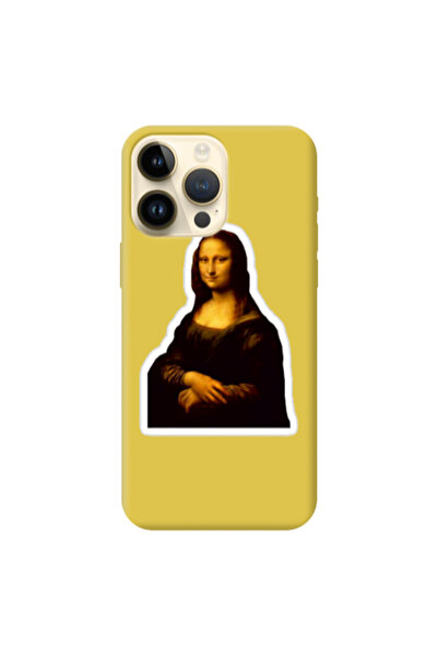 Other Apple iPhone 13 Pro Max Davinci Yellow Colored Silicone TPU Θήκη