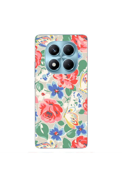 Other Xiaomi Redmi Note 14 Pro Lady roses Transparent Silicone TPU Θήκη
