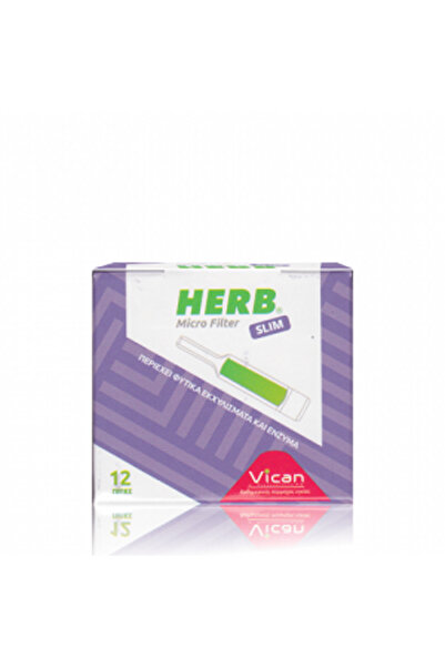 Herb | Micro Filter Slim | Φίλτρο για Τσιγάρο | 12 πίπες