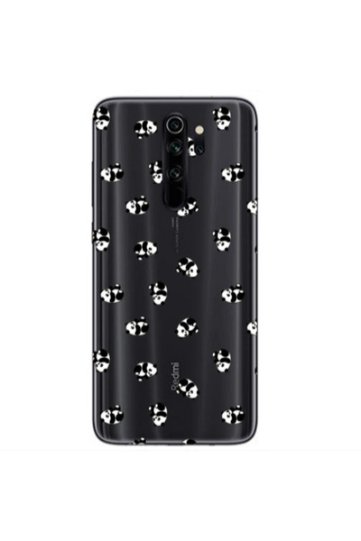 Other Xiaomi Redmi Note 8 Pro Small Pandas Transparent Silicone TPU Θήκη