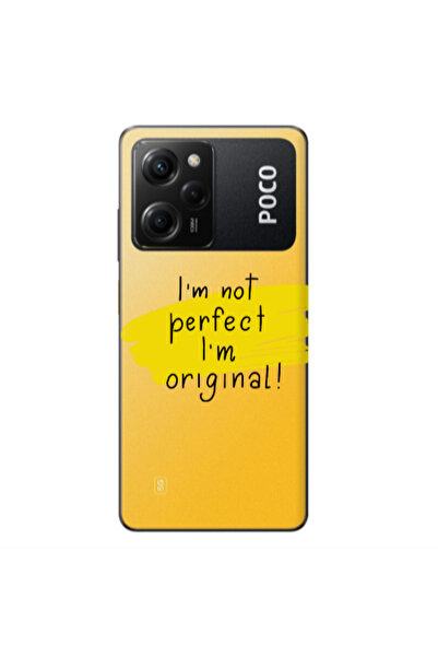 Other Xiaomi Poco X5 Pro I m not perfect Transparent Silicone TPU Θήκη