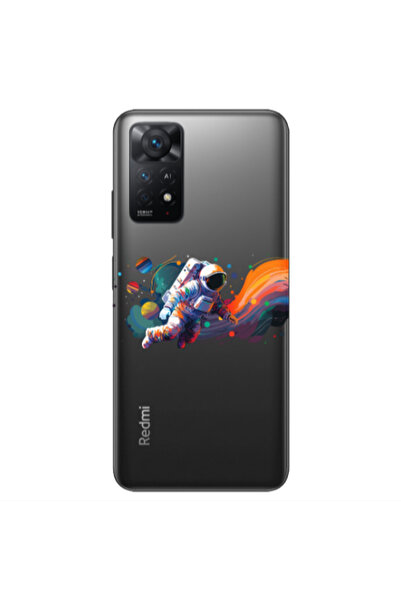 Other Xiaomi Redmi Note 11 4G Rainbow Space Transparent Silicone TPU Θήκη