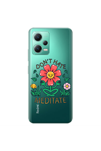 Other Xiaomi Redmi Note 12 Pro 5G Meditate Transparent Silicone TPU Θήκη