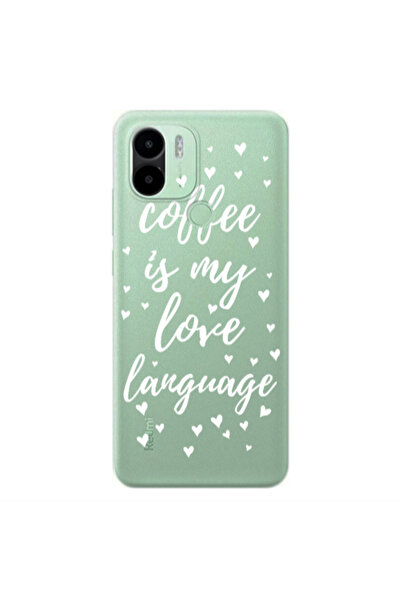 Other Xiaomi Redmi A1 + Coffe is my love language Transparent Silicone TPU Θήκη