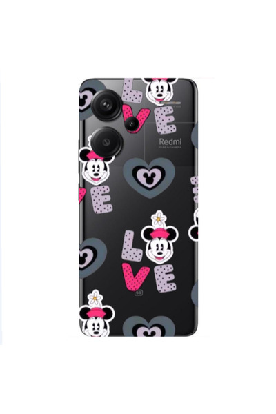 Other Xiaomi Redmi Note 13 Pro+ 5G Minnie Transparent Silicone TPU Θήκη