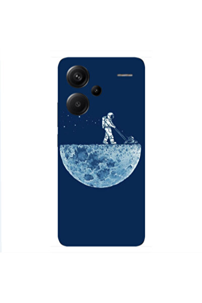 Other Xiaomi Redmi Note 13 Pro+ 5G Mowing the moon Transparent Silicone TPU Θήκη