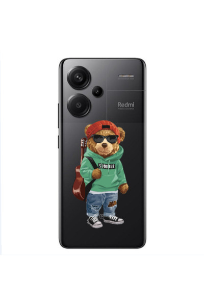 Other Xiaomi Redmi Note 13 Pro+ 5G Summer Tedy Transparent Silicone TPU Θήκη