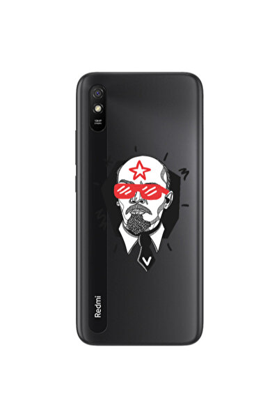 Other Xiaomi Redmi 9A Stars and glasses Transparent Silicone TPU Θήκη