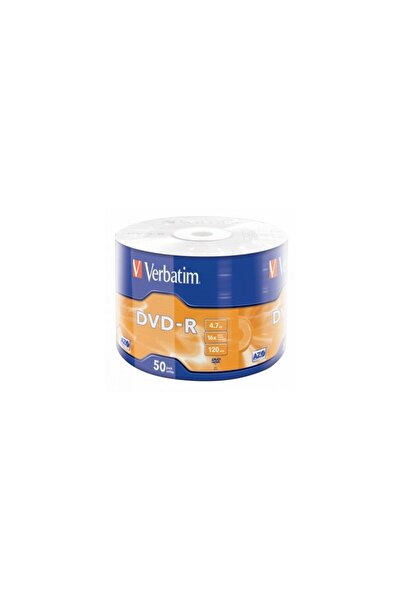 MC Micostore DVD-R Verbatim 43788, 4.7GB / 120мин, 16x, комплект 50 бр.