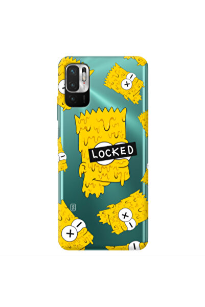 Other Xiaomi Redmi Note 10 Pro 5G Bart Simpson Transparent Silicone TPU Θήκη