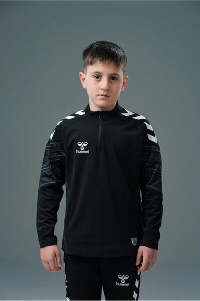 hummel Φόρμα προπόνησης Line Antrenman Top Μαύρο Jr