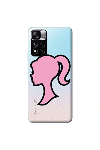 Other Xiaomi Redmi Note 11 Pro 5G Line girl Transparent Silicone TPU Θήκη