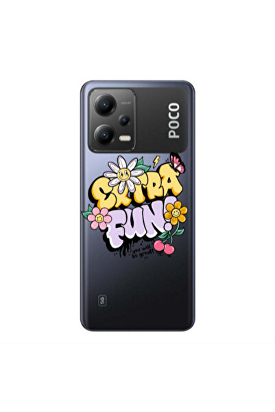 Other Xiaomi Poco X5 Extra Fun Transparent Silicone TPU Θήκη